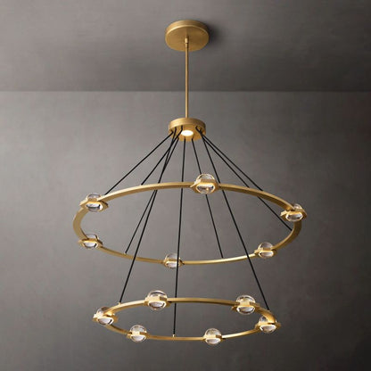 Eclatant 2-Tier Round Chandelier