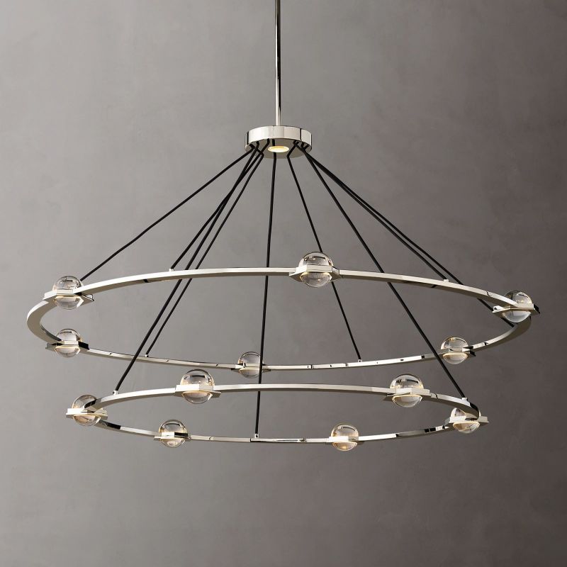 Eclatant 2-Tier Round Chandelier