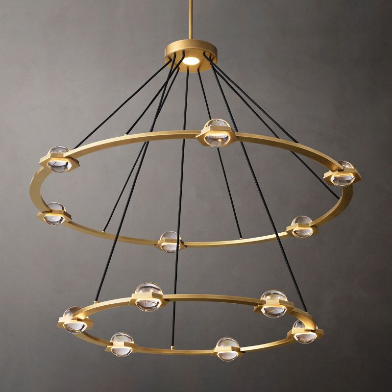 Eclatant 2-Tier Round Chandelier
