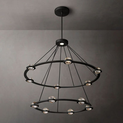 Eclatant 2-Tier Round Chandelier