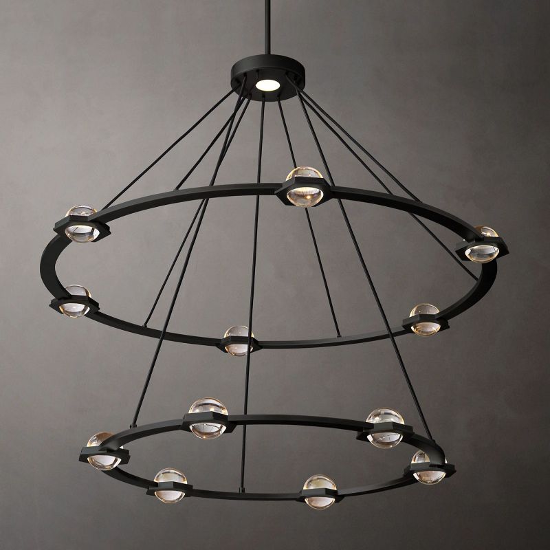 Eclatant 2-Tier Round Chandelier
