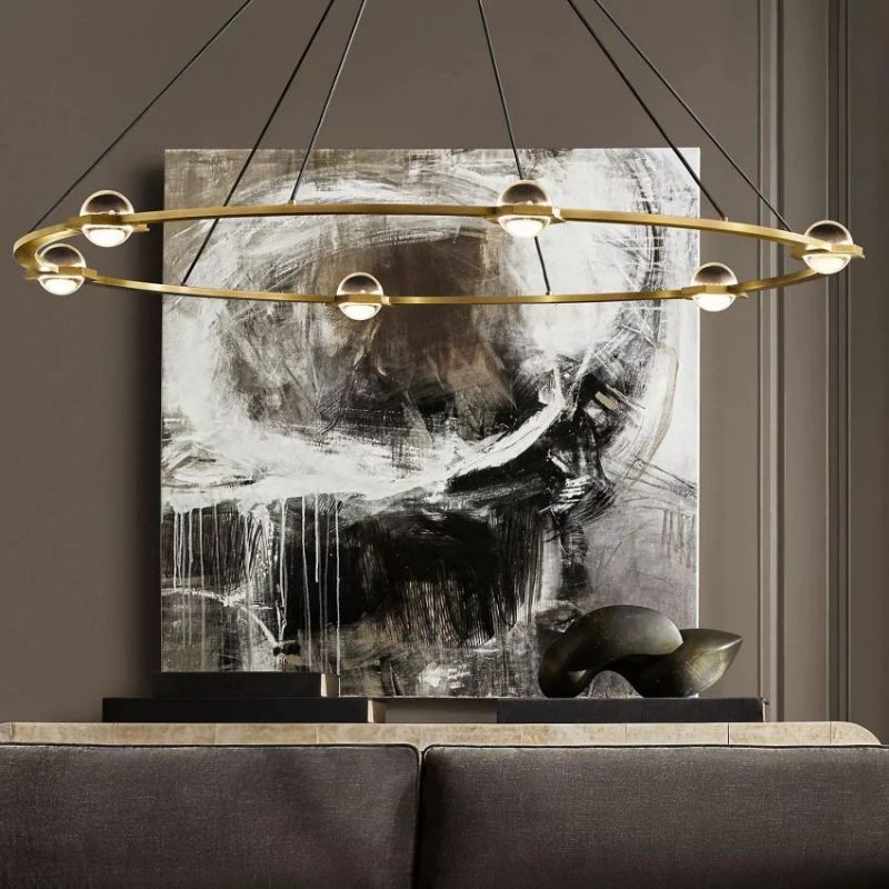 Eclatant 2-Tier Round Chandelier