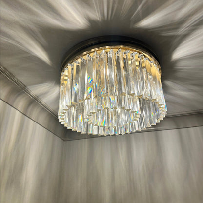 RHYS Crystal Round Flushmount