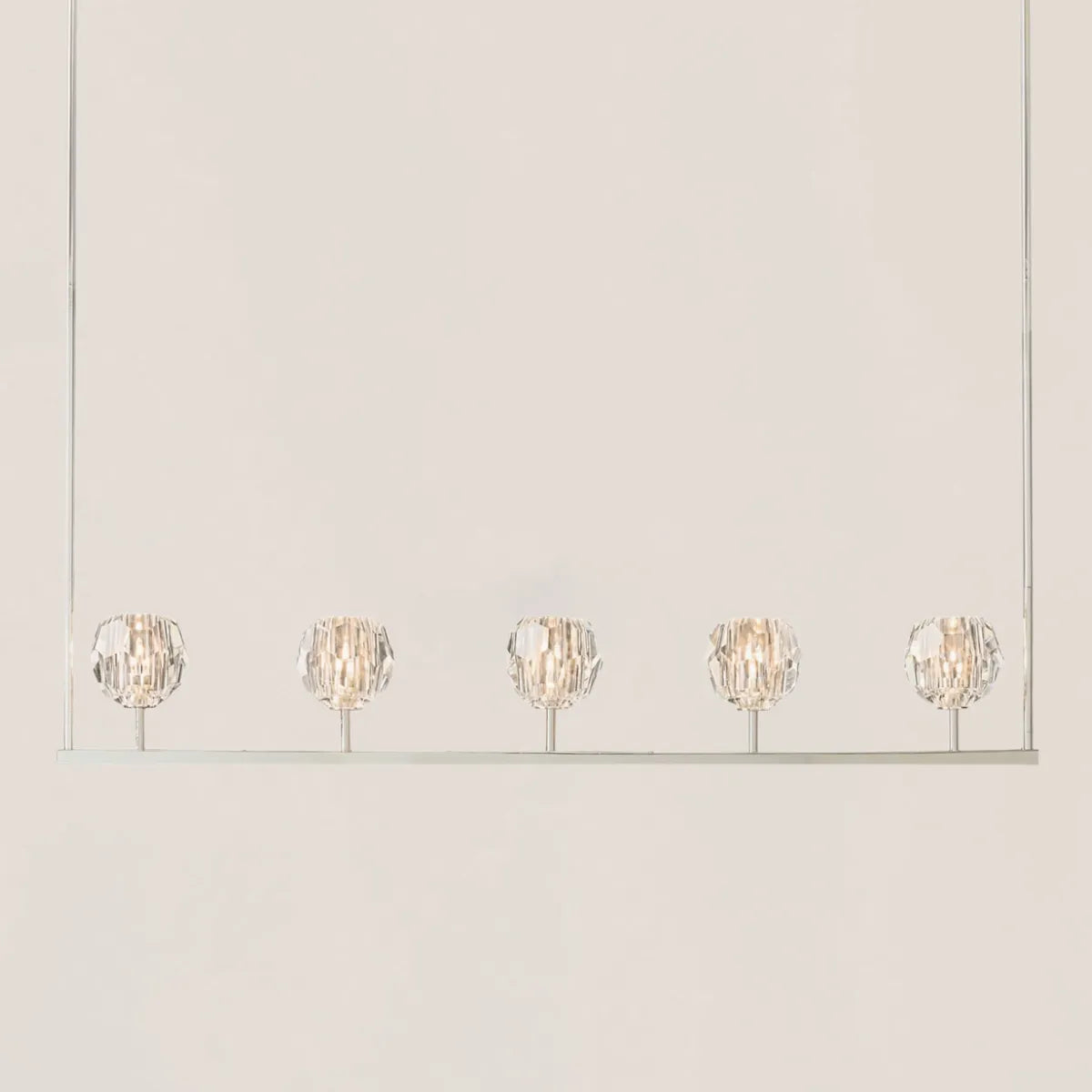 Boule De Crystal Linear Chandelier