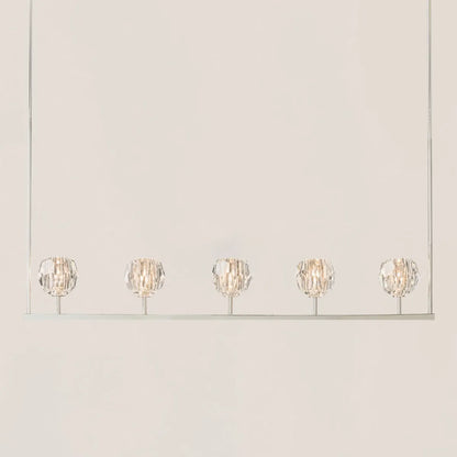 Boule De Crystal Linear Chandelier