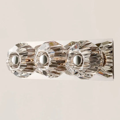 Boule De Crystal Clear Linear Short Wall Sconce