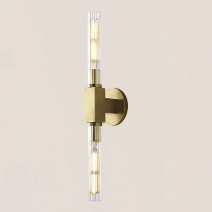 Cannele Glass Linear Wall Sconce