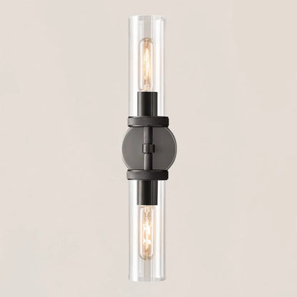 Lambeth Round Linear Short Wall Sconce