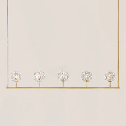 Boule De Crystal Linear Chandelier