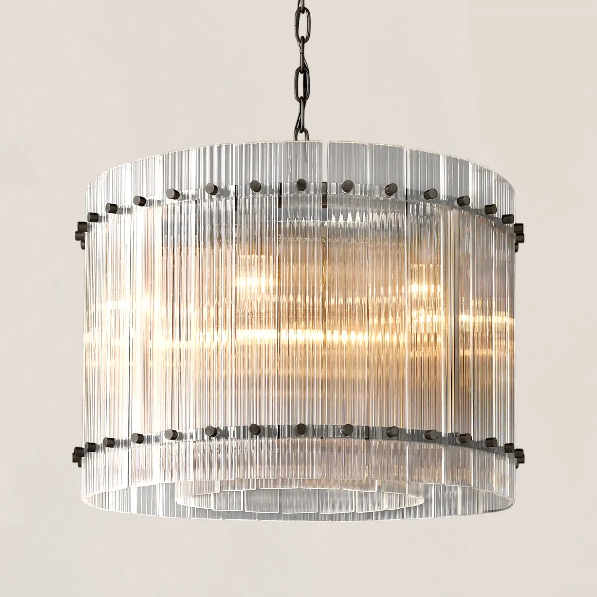 San Marco Glass Round Chandelier