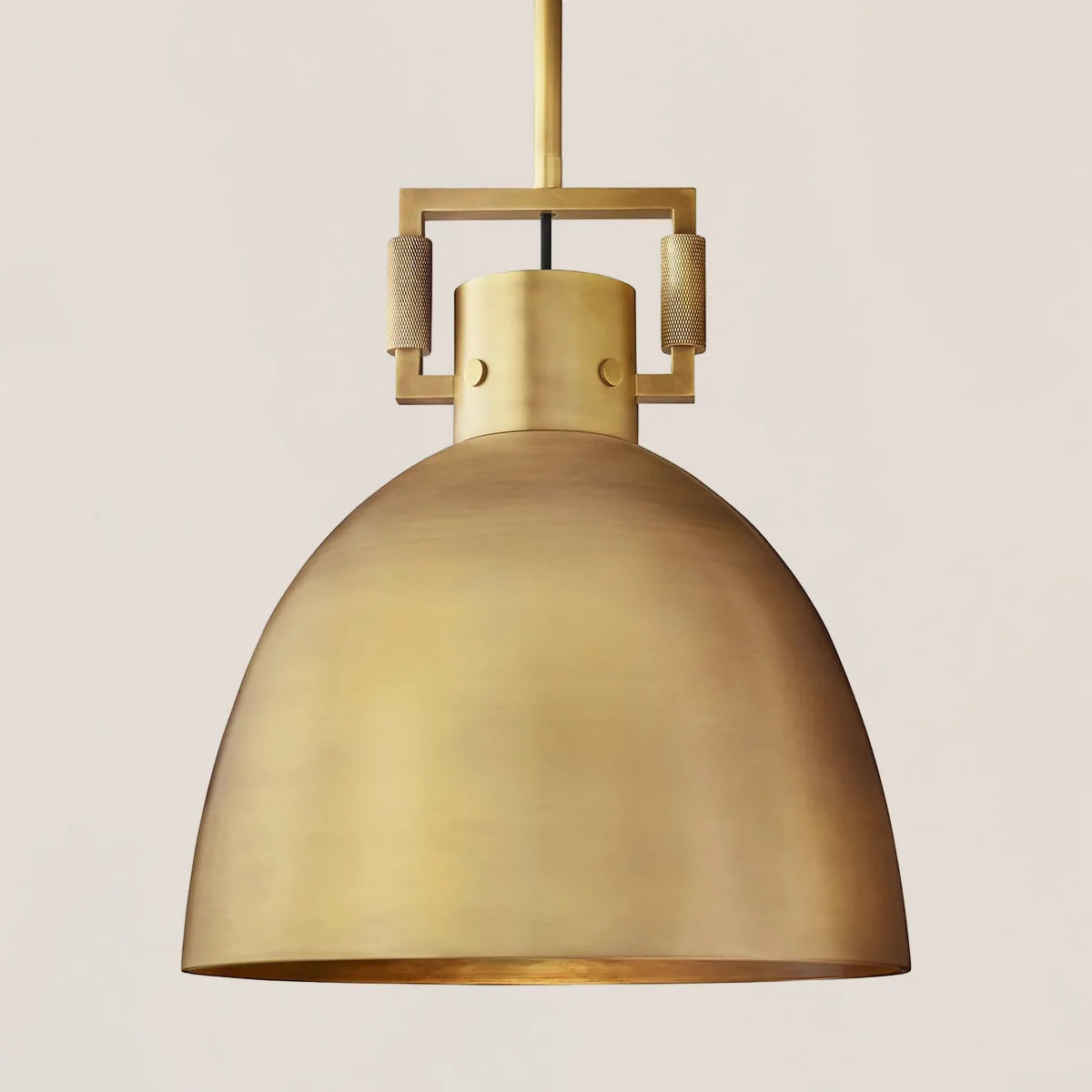 Machinist Metal Cloche Pendant