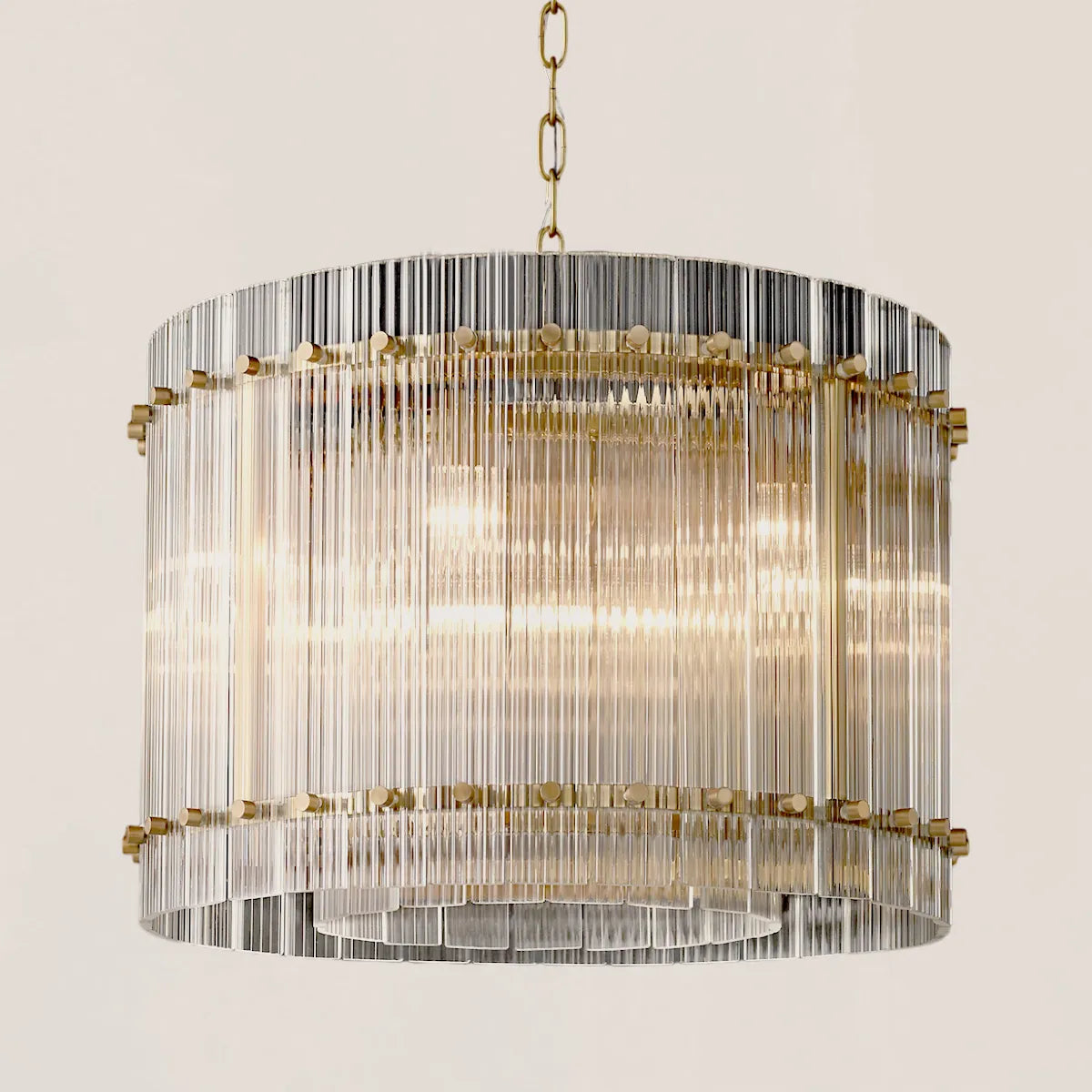 San Marco Glass Round Chandelier