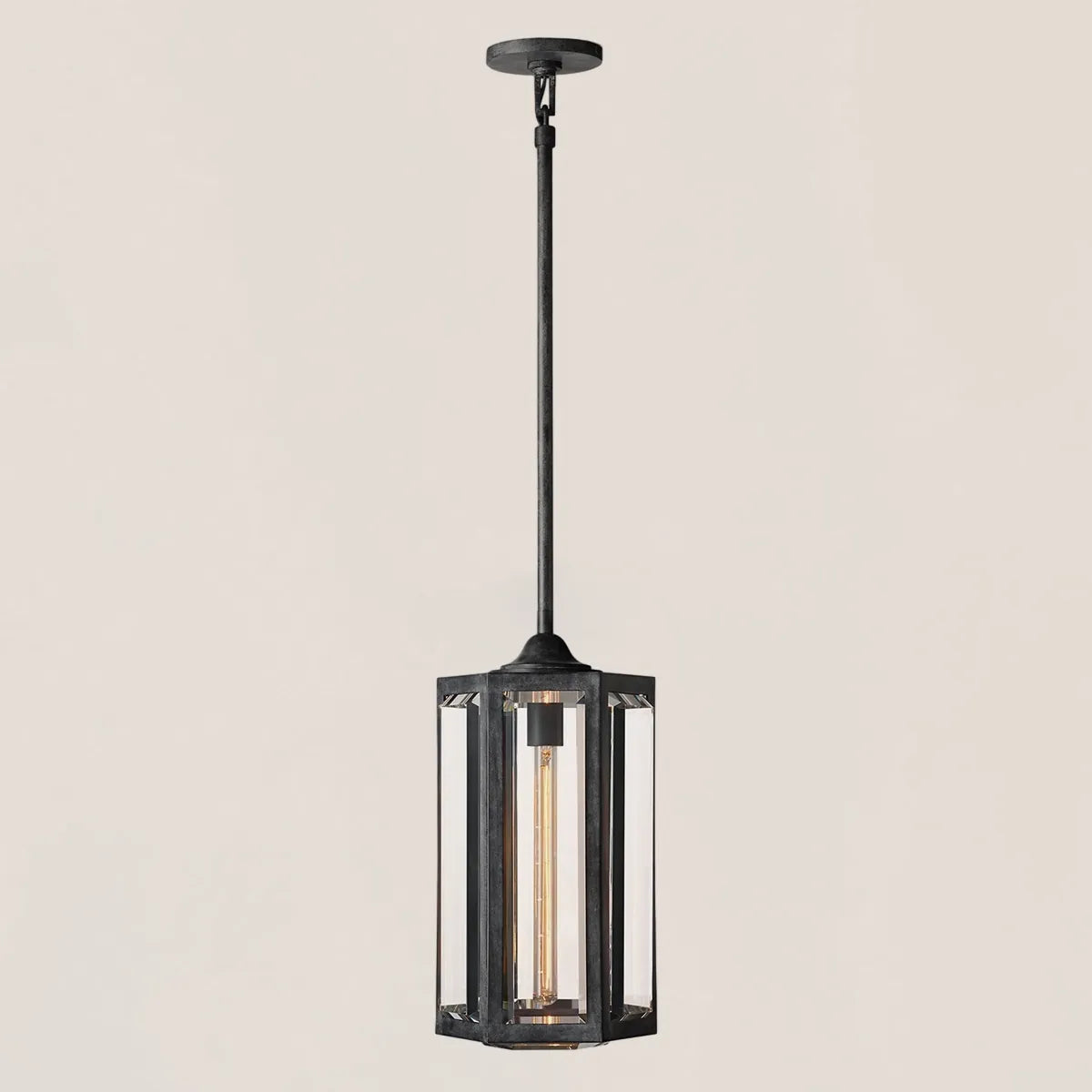 Chevalier Brass Crystal Pendant