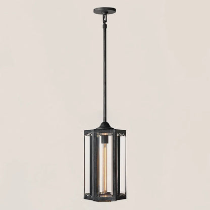 Chevalier Brass Crystal Pendant