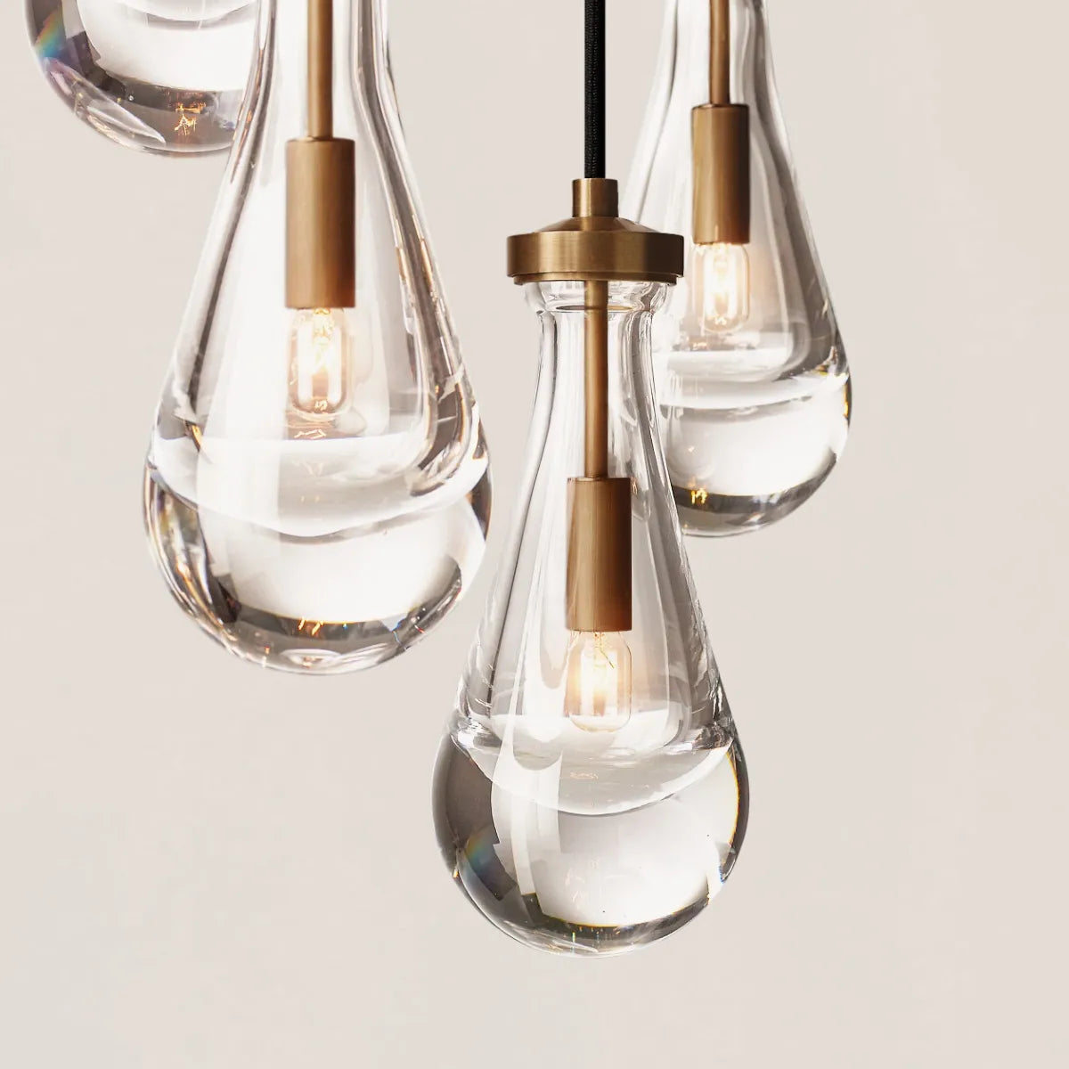 Rain Round Modern Chandelier Light