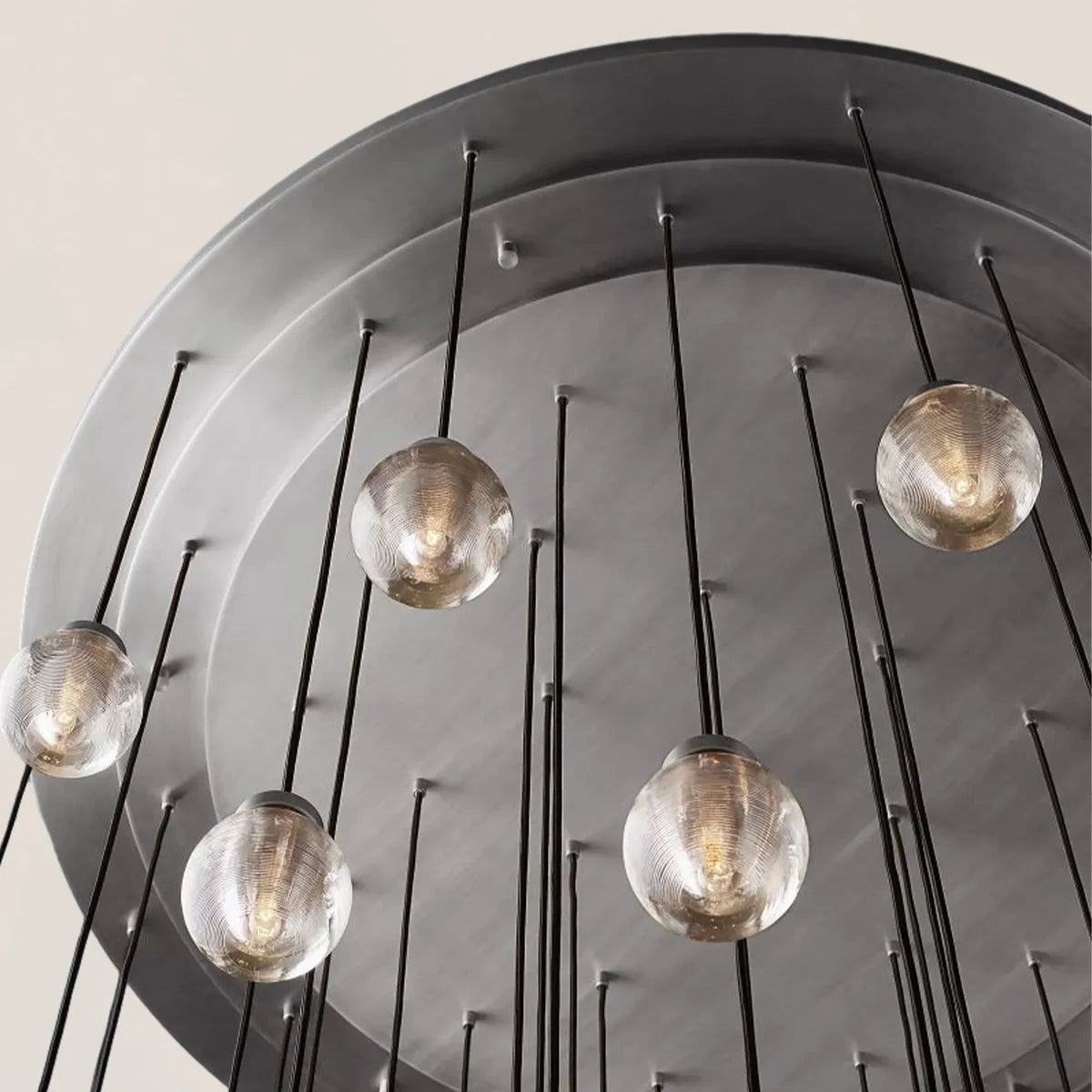 Pearl Round Chandelier