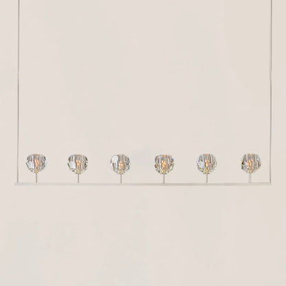 Boule De Crystal Linear Chandelier