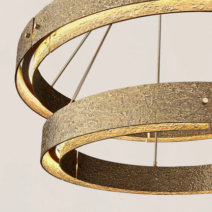 Vouvray 2-tier Round Chandelier 60"