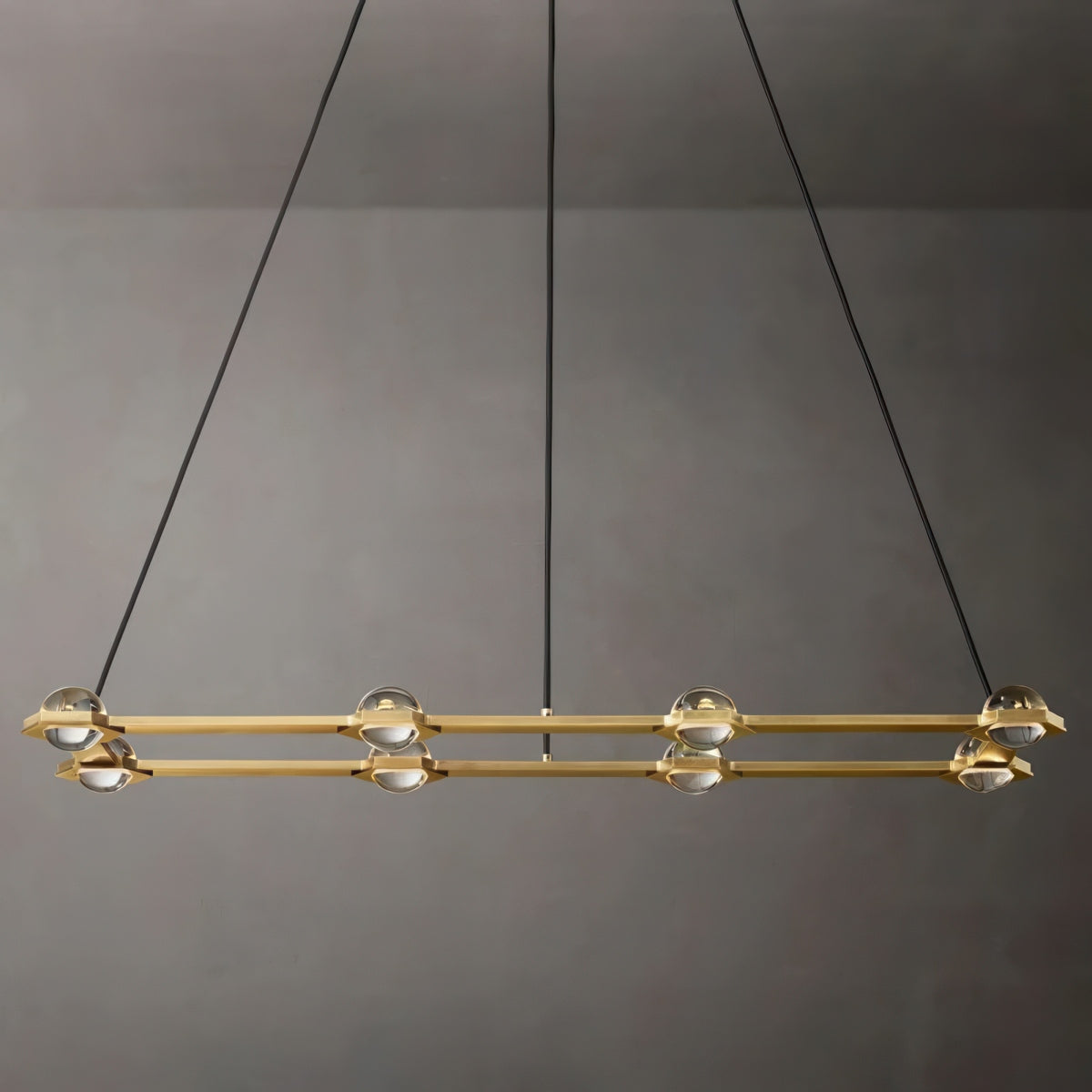Eclatant Rectangular Chandelier