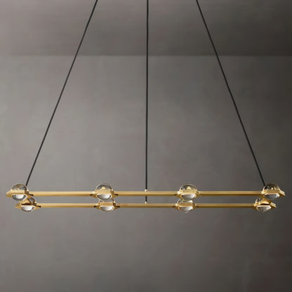 Eclatant Rectangular Chandelier