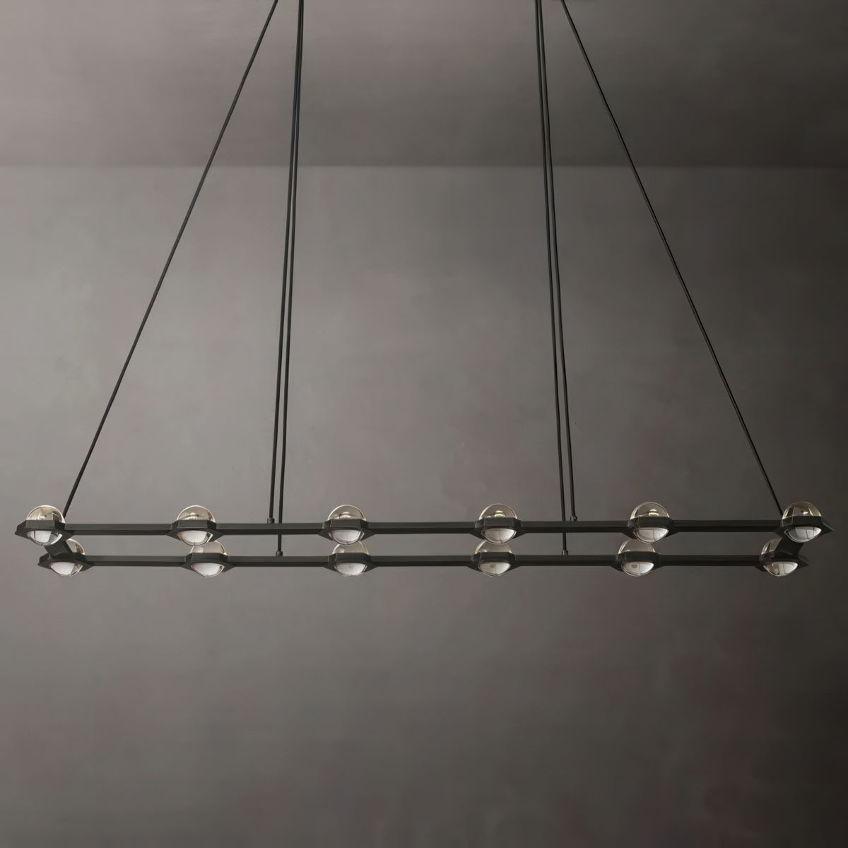 Eclatant Rectangular Chandelier