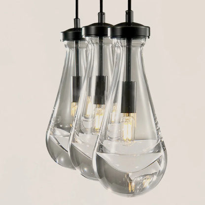 Raindrop Rectangular Pendant