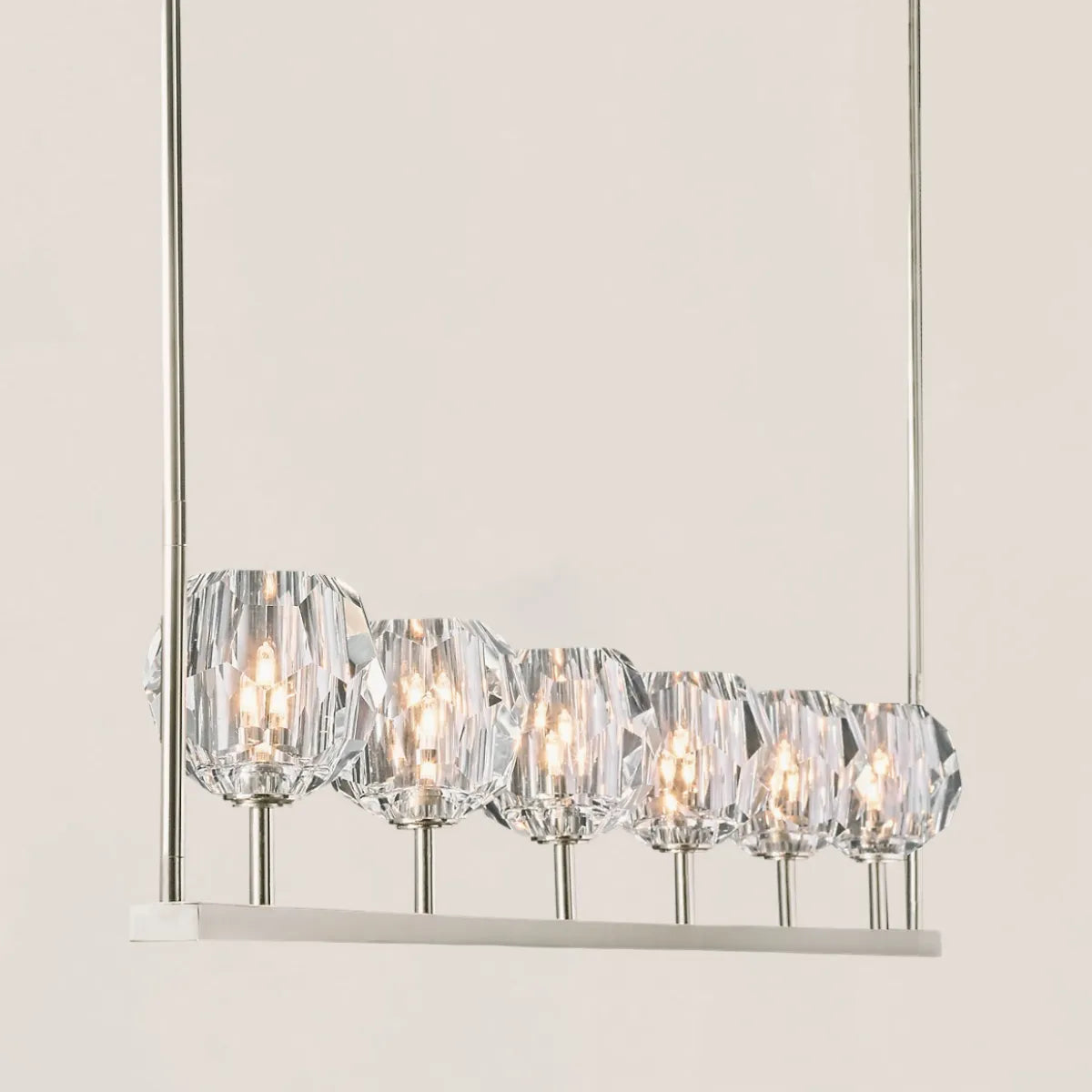 Boule De Crystal Linear Chandelier