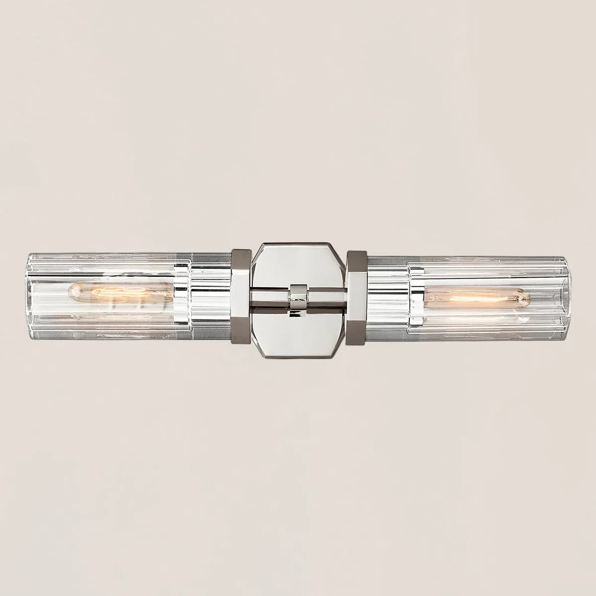 Lambeth Hexagonal Linear Short Wall Sconce