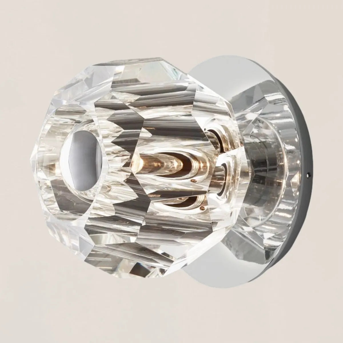 Boule De Crystal Clear Petite Wall Sconce