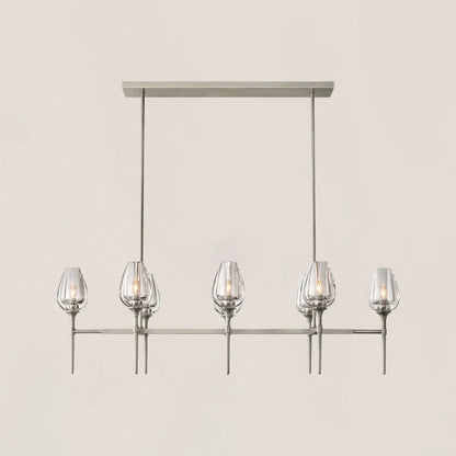 Tulip Crystal Linear Chandelier