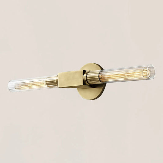 Cannele Glass Linear Wall Sconce