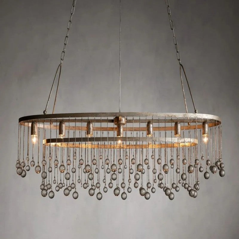 Gael Oval Chandelier 52"