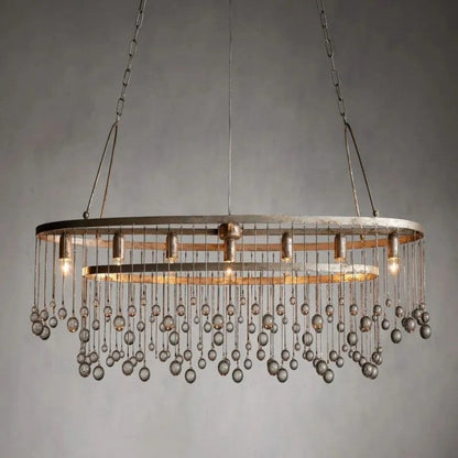 Gael Oval Chandelier 52"