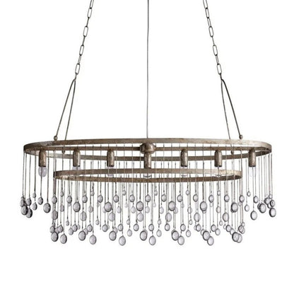 Gael Oval Chandelier 52"