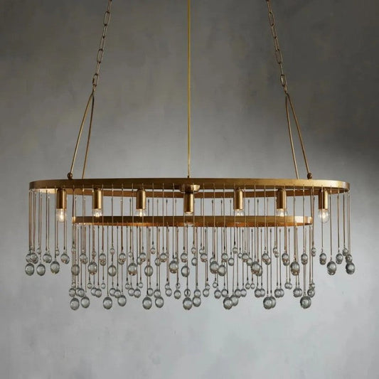 Gael Oval Chandelier 52"