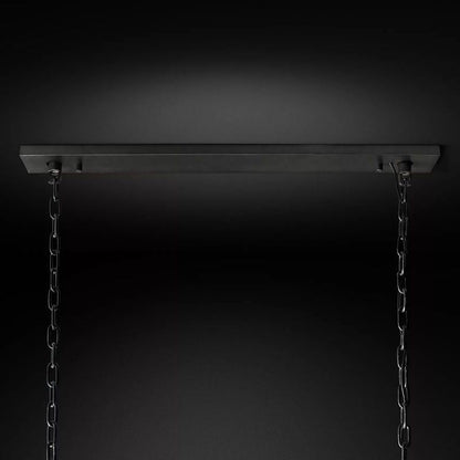 Harlow Calcite Rectangular Chandelier 42"