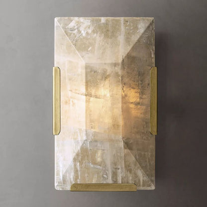 Harlow Calcite Short Wall Sconce