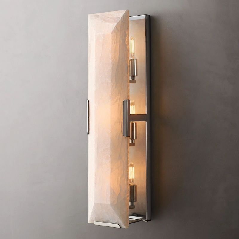 Harlow Calcite Linear Sconce