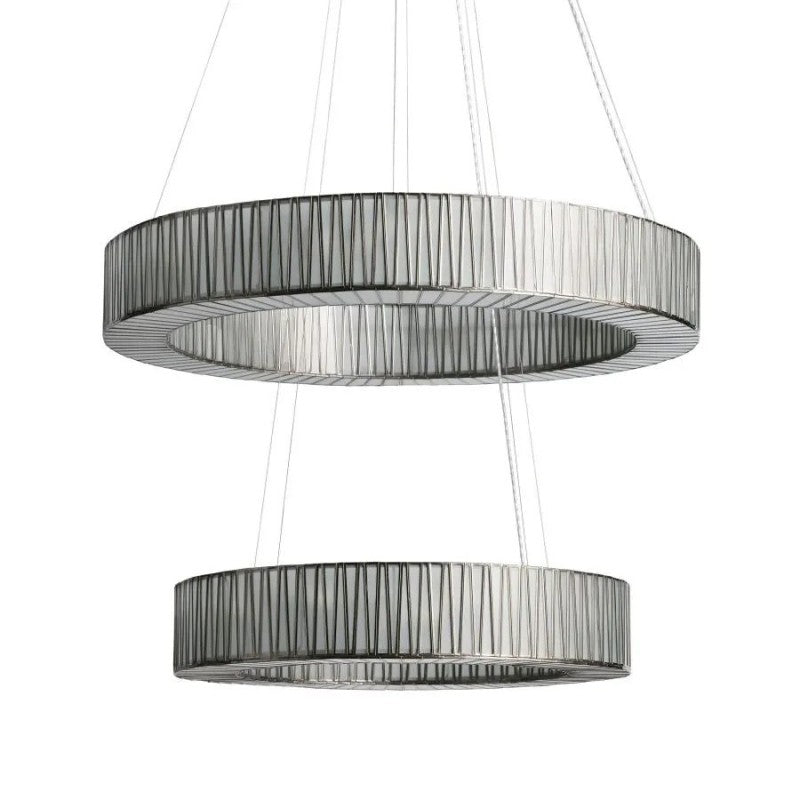Jeanet 2-Tier Round Chandelier
