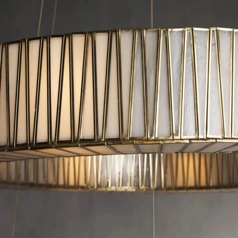 Jeanet 2-Tier Round Chandelier