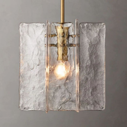 Lattice Glass Pendant Light