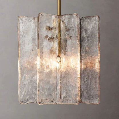 Lattice Glass Pendant Light