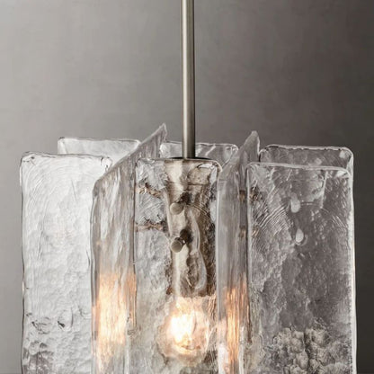 Lattice Glass Pendant Light