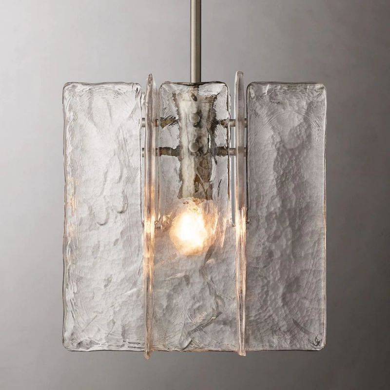 Lattice Glass Pendant Light