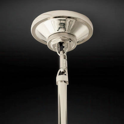 Machinist Glass Cylinder Pendant