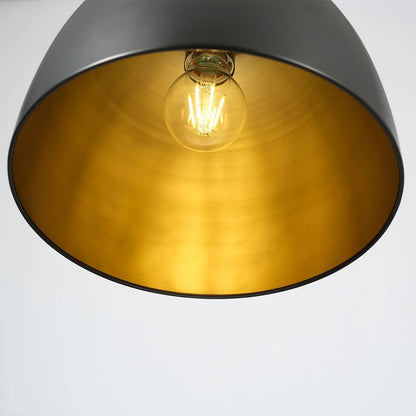 Machinist Metal Cloche Pendant