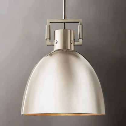 Machinist Metal Cloche Pendant