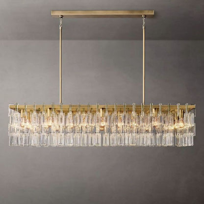 Marignan Rectangular Chandelier 72"