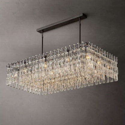 Marignan Rectangular Chandelier 72"