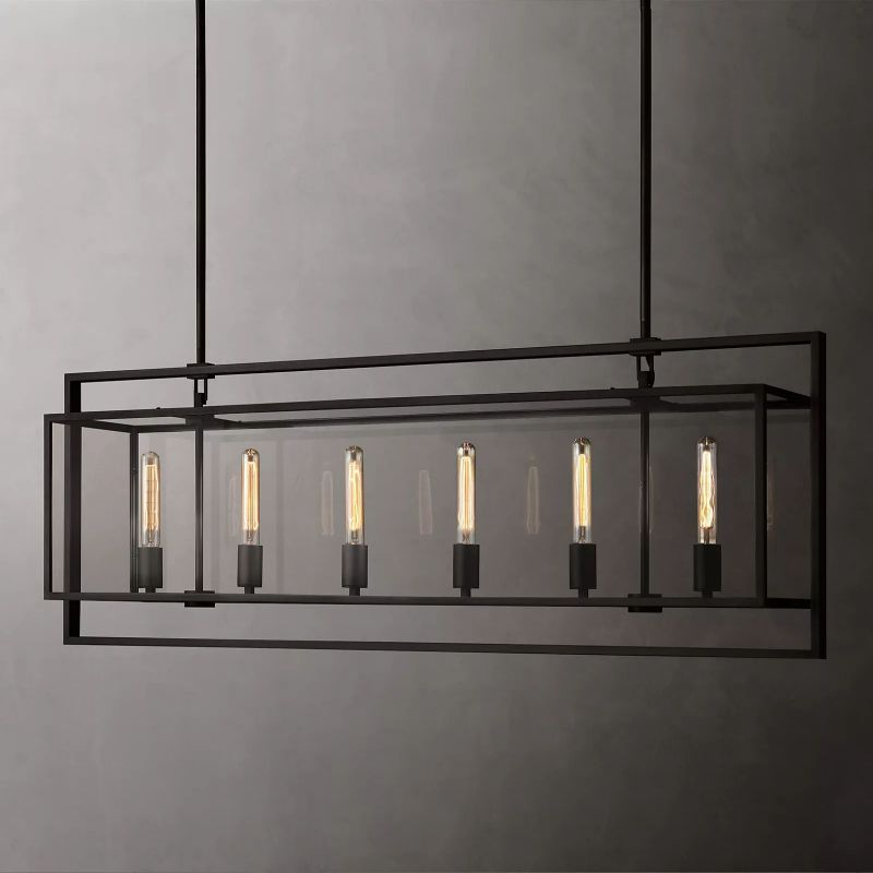 Beckman Vintage Rectangle Chandelier